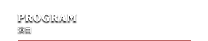 PROGRAM